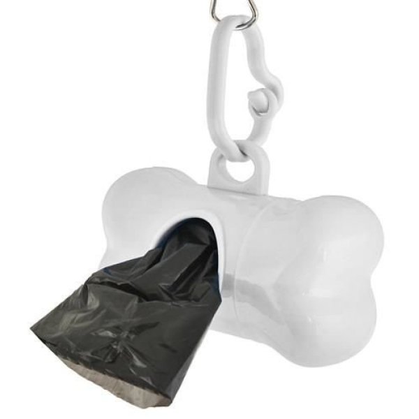 sleutelhanger bot met wegwerpzakjes voor uitwerpselen / honden uitlaat zakjes